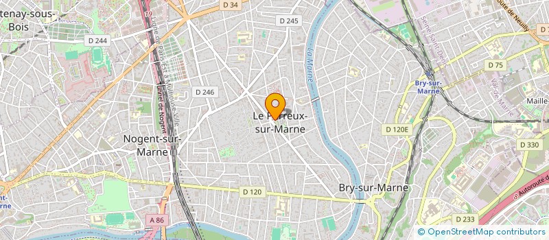 localisation de l'entreprise MONSIEUR AUGUSTE LAPLACE à LE PERREUX-SUR-MARNE