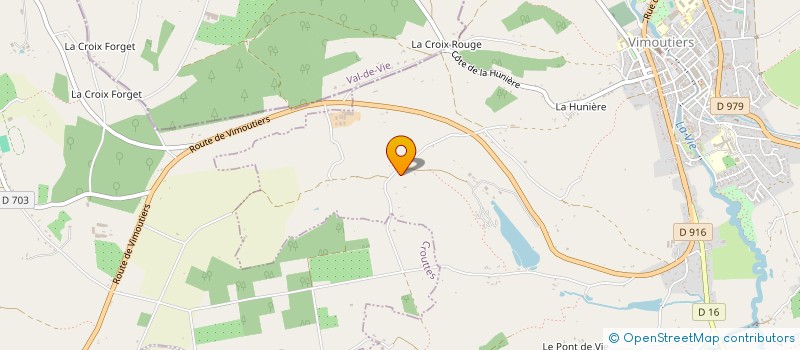 localisation de l'entreprise MONSIEUR AUGUSTE LATOUCHE à VIMOUTIERS