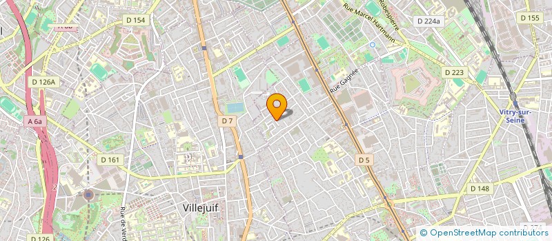 localisation de l'entreprise MONSIEUR AUGUSTE LEBORGNE à VITRY-SUR-SEINE