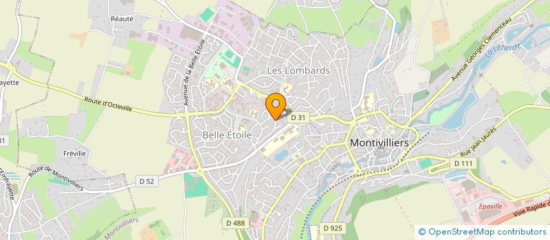 localisation de l'entreprise MONSIEUR AUGUSTE LEGOY  MONTIVILLIERS