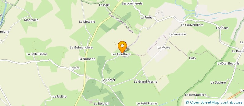 localisation de l'entreprise MONSIEUR AUGUSTE LETERTRE à SAINT-HILAIRE-LE-CHATEL