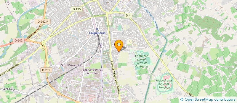 localisation de l'entreprise MONSIEUR AUGUSTE LOMBARD à CARPENTRAS