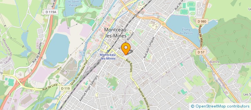 localisation de l'entreprise MONSIEUR AUGUSTE MELLARD  MONTCEAU-LES-MINES