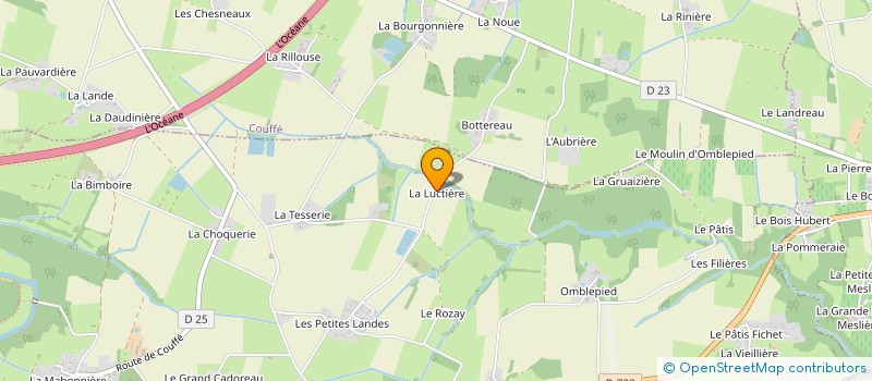 localisation de l'entreprise MONSIEUR AUGUSTE MENORET à OUDON