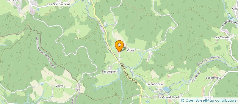 localisation de l'entreprise MONSIEUR AUGUSTE MICHAUD  SAINT-IGNY-DE-VERS