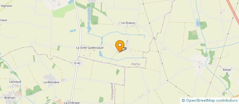 localisation de l'entreprise MONSIEUR AUGUSTE MOREAU  PIERRIC