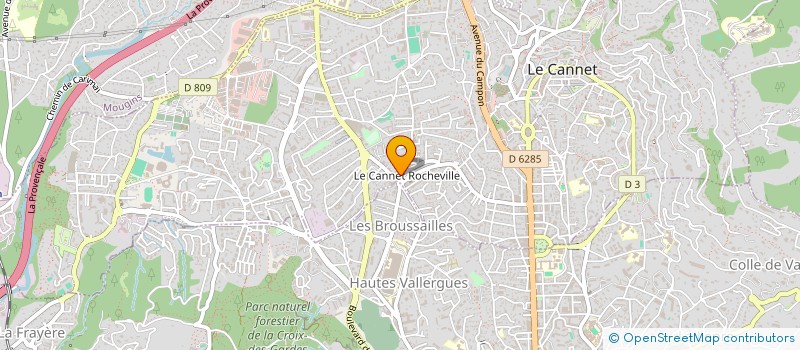 localisation de l'entreprise MONSIEUR AUGUSTE MURRIS à LE CANNET