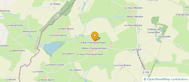 localisation de l'entreprise MONSIEUR AUGUSTE OLIVIER  SAINT-PIERRE-DES-LANDES