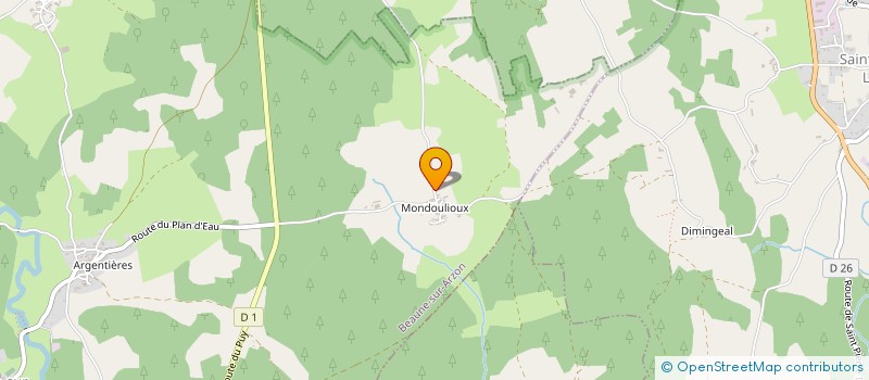 localisation de l'entreprise MONSIEUR AUGUSTE PINEL  SAINT-GEORGES-LAGRICOL