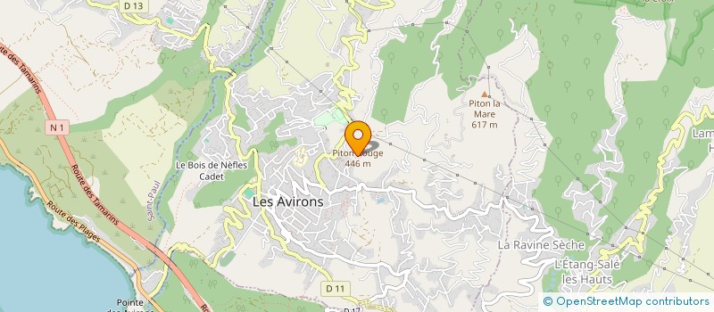 localisation de l'entreprise MONSIEUR AUGUSTE PONTY à LES AVIRONS