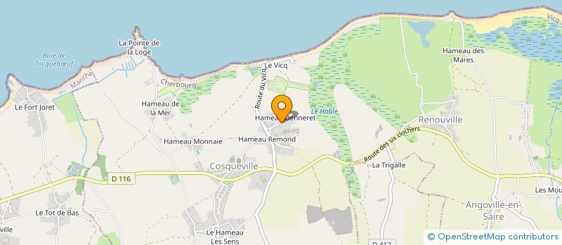 localisation de l'entreprise MONSIEUR AUGUSTE POUHIER à VICQ-SUR-MER
