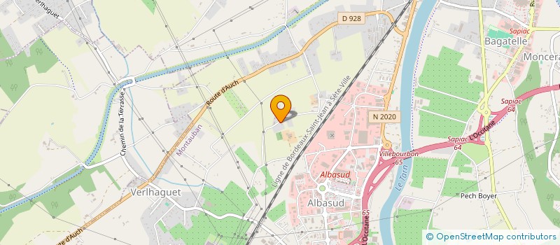 localisation de l'entreprise MONSIEUR AUGUSTE PROENCA  MONTAUBAN