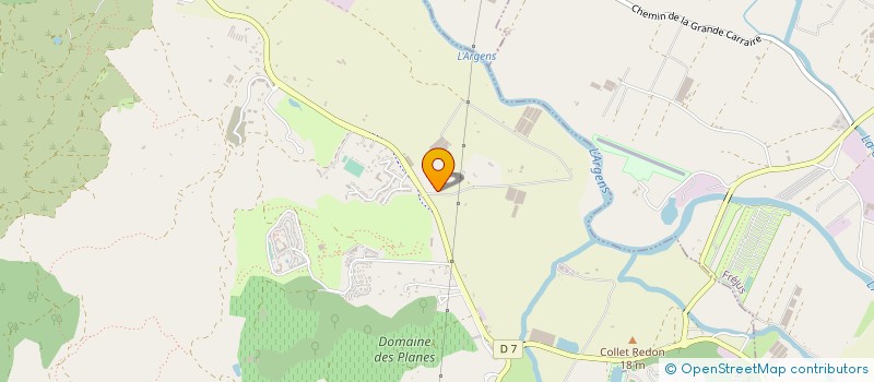 localisation de l'entreprise MONSIEUR AUGUSTE PUECH à ROQUEBRUNE-SUR-ARGENS