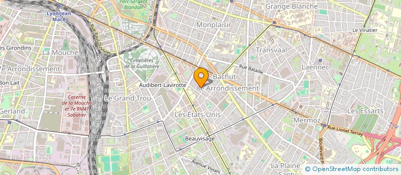 localisation de l'entreprise MONSIEUR AUGUSTE REMACLE  LYON