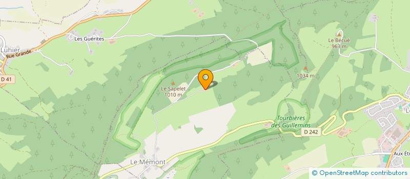 localisation de l'entreprise MONSIEUR AUGUSTE RENAUD à LE MEMONT