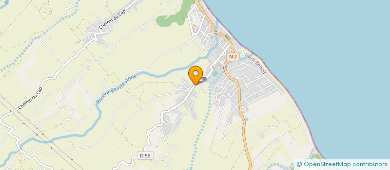 localisation de l'entreprise MONSIEUR AUGUSTE RIVIERE  SAINT-BENOIT