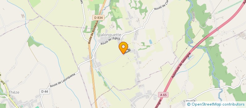 localisation de l'entreprise MONSIEUR AUGUSTE SERIS  LALONQUETTE