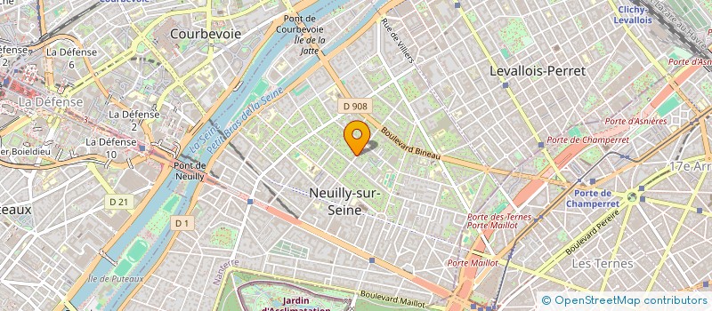 localisation de l'entreprise MONSIEUR AUGUSTE SIBI à NEUILLY-SUR-SEINE