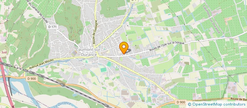 localisation de l'entreprise MONSIEUR AUGUSTE SILVY  CAUMONT-SUR-DURANCE