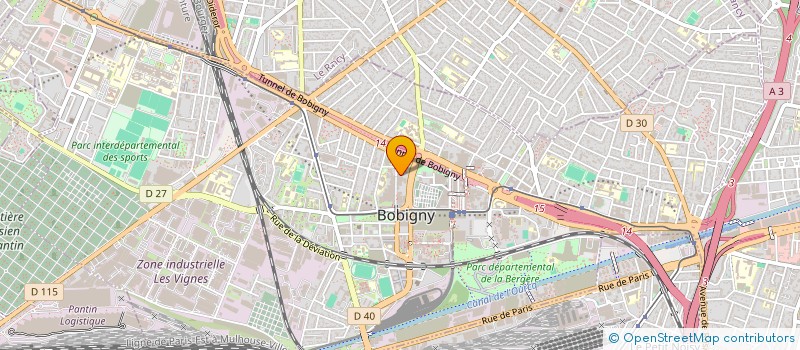 localisation de l'entreprise MONSIEUR AUGUSTE SORRENTE à BOBIGNY