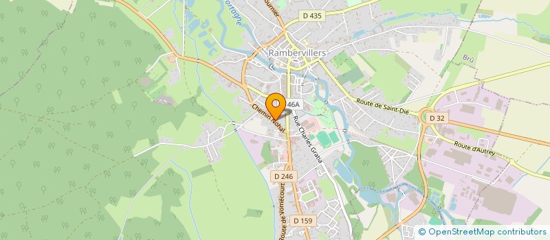 localisation de l'entreprise MONSIEUR AUGUSTE STEPHAN  RAMBERVILLERS