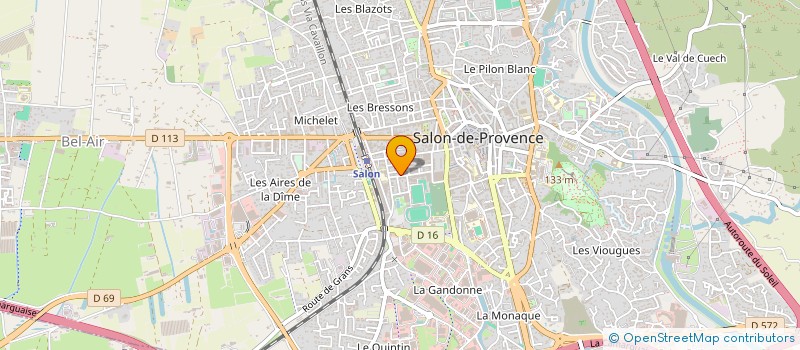 localisation de l'entreprise MONSIEUR AUGUSTE TERRIS  SALON-DE-PROVENCE