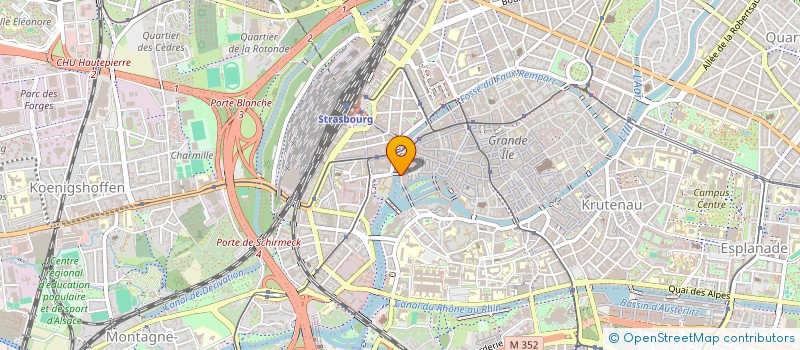 localisation de l'entreprise MONSIEUR AUGUSTE WOERNER à STRASBOURG