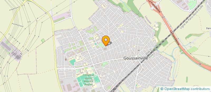 localisation de l'entreprise MONSIEUR AUGUSTIN AHODIKPE à GOUSSAINVILLE