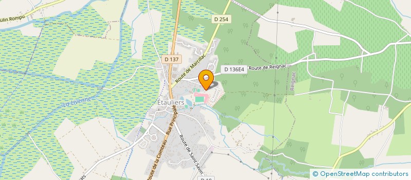 localisation de l'entreprise MONSIEUR AUGUSTIN BARRERO  ETAULIERS