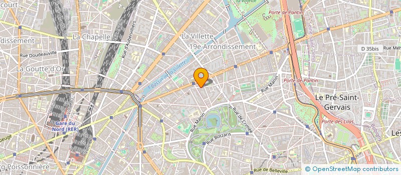 localisation de l'entreprise MONSIEUR AUGUSTIN BERAUD  PARIS