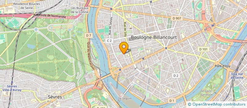 localisation de l'entreprise MONSIEUR AUGUSTIN BOUCHERON  BOULOGNE-BILLANCOURT