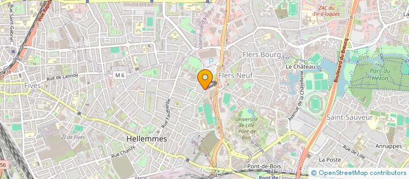 localisation de l'entreprise MONSIEUR AUGUSTIN BOULANGE  LILLE