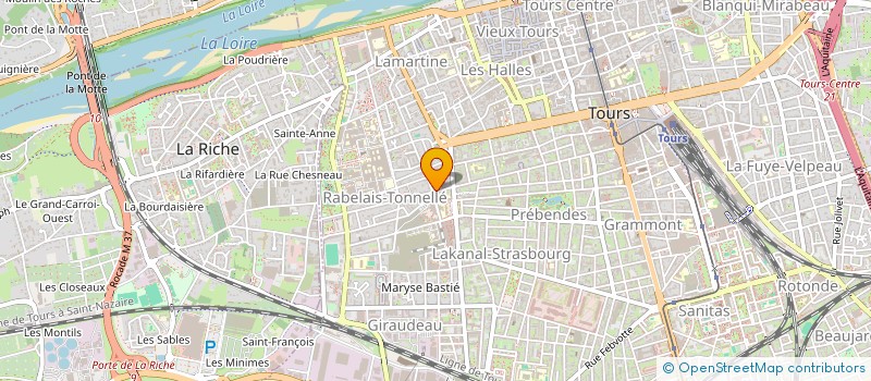 localisation de l'entreprise MONSIEUR AUGUSTIN BRAULT  TOURS