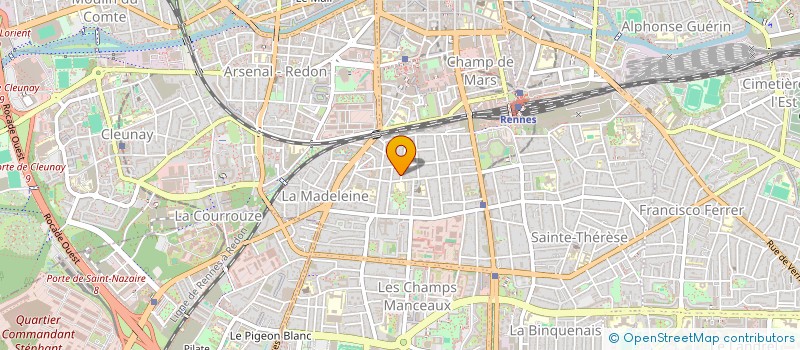 localisation de l'entreprise MONSIEUR AUGUSTIN BRAULT  RENNES