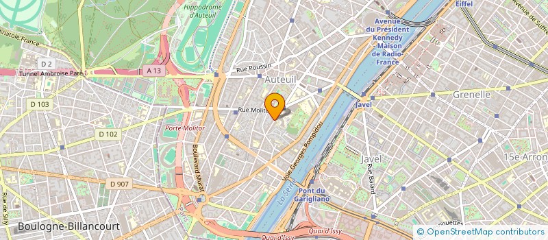 localisation de l'entreprise MONSIEUR AUGUSTIN BRETILLARD  PARIS