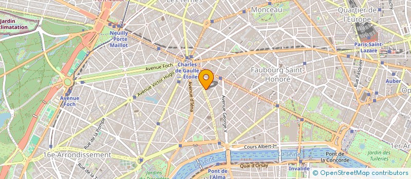 localisation de l'entreprise MONSIEUR AUGUSTIN BRULON  PARIS