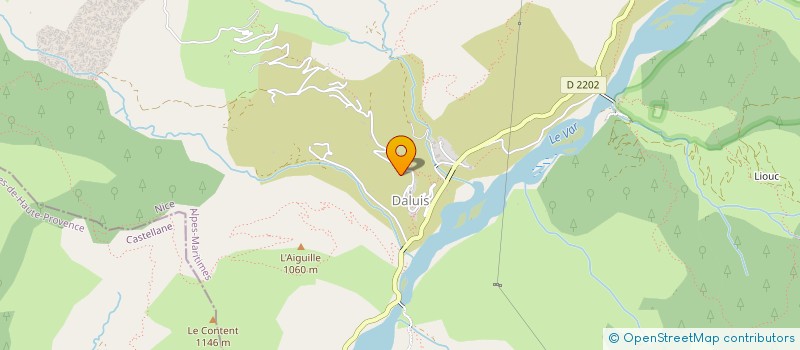 localisation de l'entreprise MONSIEUR AUGUSTIN BRUN  DALUIS