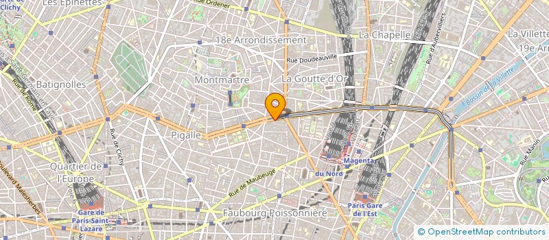 localisation de l'entreprise MONSIEUR AUGUSTIN CAMUS à CLICHY