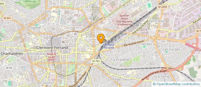 localisation de l'entreprise MONSIEUR AUGUSTIN CASTRO  CLERMONT-FERRAND