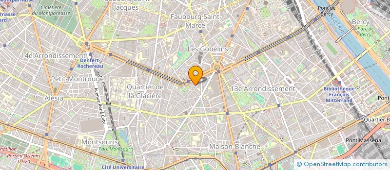 localisation de l'entreprise MONSIEUR AUGUSTIN CHANOINE  PARIS