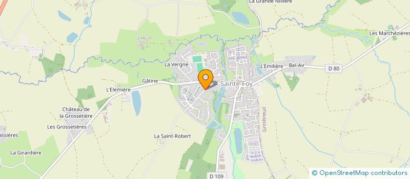 localisation de l'entreprise MONSIEUR AUGUSTIN CHARPENTIER  SAINTE-FOY