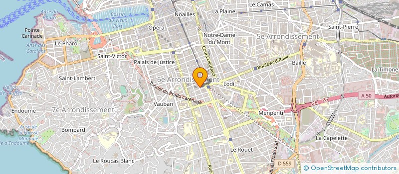 localisation de l'entreprise MONSIEUR AUGUSTIN CHOTEAU à MARSEILLE