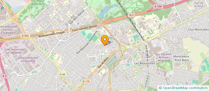 localisation de l'entreprise MONSIEUR AUGUSTIN COVINDAPOULLE  AULNAY-SOUS-BOIS