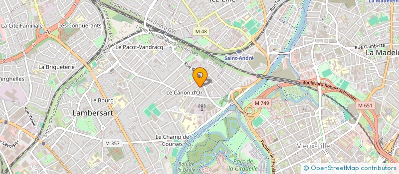 localisation de l'entreprise MONSIEUR AUGUSTIN DAIDE à LAMBERSART