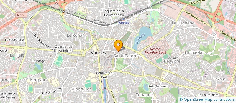 localisation de l'entreprise MONSIEUR AUGUSTIN DANET  VANNES