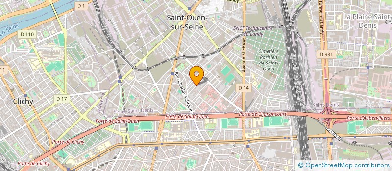 localisation de l'entreprise MONSIEUR AUGUSTIN DANJOU à SAINT-OUEN-SUR-SEINE