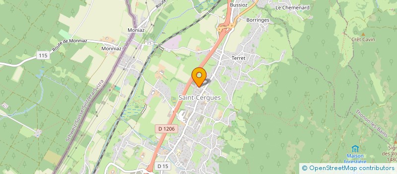 localisation de l'entreprise MONSIEUR AUGUSTIN DASSONVILLE  CHENS-SUR-LEMAN