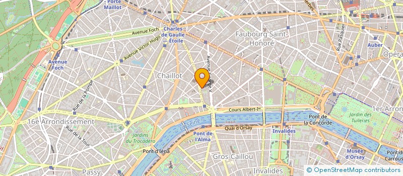 localisation de l'entreprise MONSIEUR AUGUSTIN DELAUD à PARIS