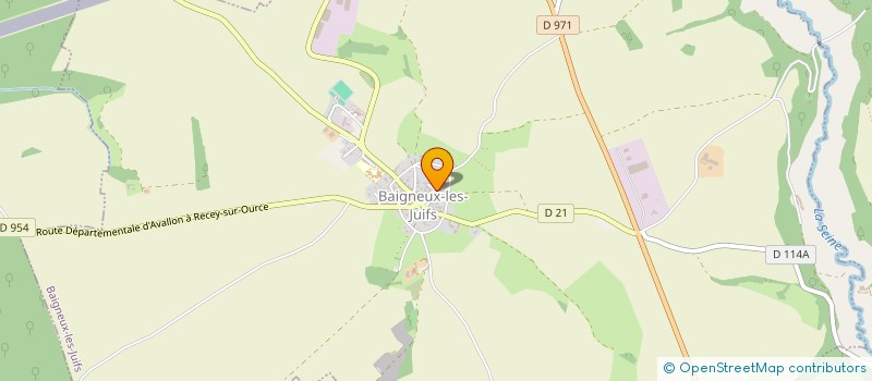 localisation de l'entreprise MONSIEUR AUGUSTIN DELMOTTE  JOURS-LES-BAIGNEUX