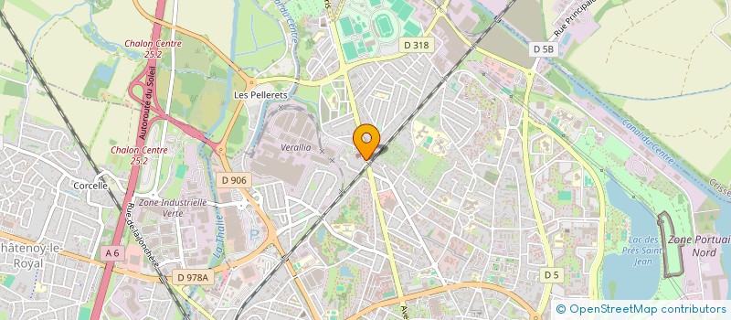 localisation de l'entreprise MONSIEUR AUGUSTIN DESBOIS  CHALON-SUR-SAONE